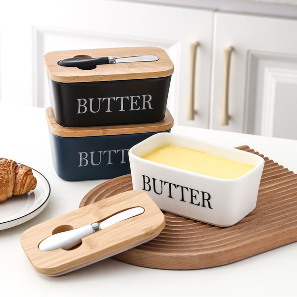 Porta Manteiga com Faca